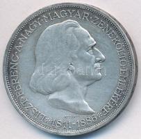 1936. 2P Ag &quot;Liszt Ferenc&quot; T:2 felületi karc, patina