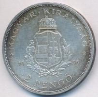 1936. 2P Ag "Liszt Ferenc" T:2 felületi karc, patina