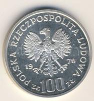 Lengyelország 1978. "Hód" 100Zl Ag T:PP