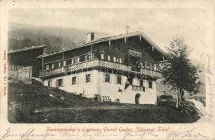 Gerlos im Zillertal, Tirol; Kammerlander&#039;s Gasthaus / alpine hotel