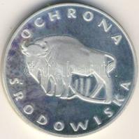 Lengyelország 1977. "Bölény" 100Zl Ag T:PP Tanúsítvánnyal!