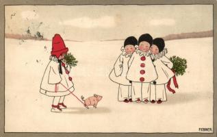 Clowns, M. Munk No. 776, s: Pauli Ebner