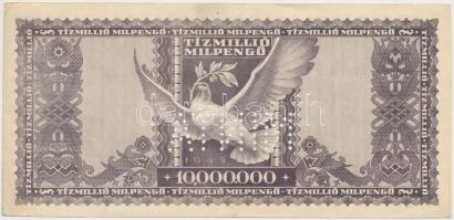 1946. 10.000.000MP hamis "MINTA" perforációval (with fake perforation) T:II