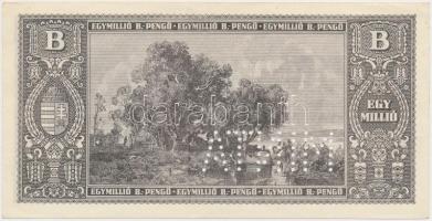 1946. 1.000.000BP hamis "MINTA" perforációval (with fake perforation) T:II