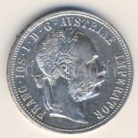 Ausztria 1887. 1Fl Ag T:2/3