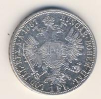 Ausztria 1887. 1Fl Ag T:2/3
