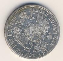 Ausztria 1880. 1Fl Ag T:2/3