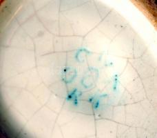 Gorka Iparművészeti Vállalatos halas váza, mázas festett kerámia, jelzett, hibátlan, m:21 cm