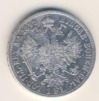 Ausztria 1879. 1Fl Ag T:2/3