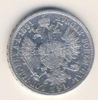 Ausztria 1891. 1Fl Ag T:2/3