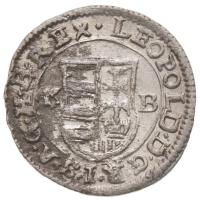 1674KB Denár Ag "I. Lipót" (0.53g) T:2,2-
Huszár: 1503., Unger II.: 1107