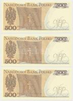Lengyelország 1982. 500Zl (5x) sorszámkövetők T:I
Poland 1982. 500 Zlotych (5x) sequential serials ...