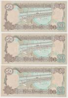 Irak 1994. 50D (9x) sorszámkövetők T:I
Iraq 1994. 50 Dinars (9x) sequential serials C:UNC