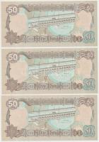 Irak 1994. 50D (9x) sorszámkövetők T:I
Iraq 1994. 50 Dinars (9x) sequential serials C:UNC