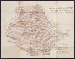 1906 Budapest-Zugliget és környéke kiadja a Budapest-Zugligeti Egyesület, jelmagyarázattal, kiadja a Magyar Földrajzi Intézet Rt., vászontérkép, 54x65 cm