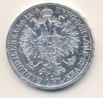 Ausztria 1859A 1Fl Ag T:2/3 ph