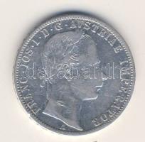 Ausztria 1861A 1Fl Ag T:3