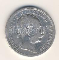 Ausztria 1872 1Fl Ag T:3