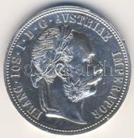 Ausztria 1873 1Fl Ag T:2- pici ph