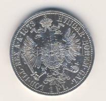 Ausztria 1873 1Fl Ag T:2- pici ph