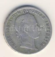 Ausztria/olasz verdejel 1860V 1/4Fl Ag T:3