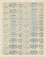 Budapest 1944. "A Magyar Királyság 3%-kal kamatozó törlesztéses kölcsöne" búzakötvény 5q b...