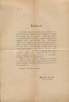 1882 Bp., Miklós Gyula borászati kormánybiztos által kiadott körlevél az országos központi mintapincében elhelyezett palackok árusításával kapcsolatban