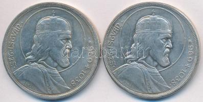 1938. 5P Fe &quot;Szent István&quot; (2x) T:2-