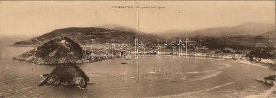 San Sebastian, two-tile panoramacard (EK)