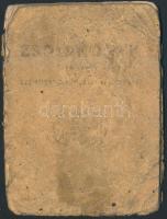 1944 Zsoldkönyv egyben személyazonossági igazolvány viseltes állapotban, pp.:32, 14x10cm