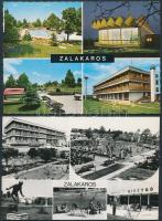 ~250 db modern magyarországi képeslap, Zala és Somogy megyékből a 1970-1980-as évekből / ~250 modern Hungarian postcards, Zala and Somogy counties, from the 70-80s