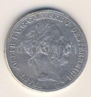 Ausztria/magyar verdejel 1866E Vereinstaler 1 1/2G Ag T:3 fül eltávolítva