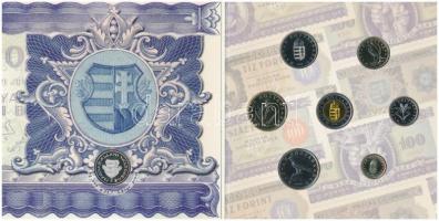 2006. 1Ft-100Ft 8klf db, forgalmi sor szettben, benne 1946-os 1Ft Ag "Hatvanéves a Forint"...