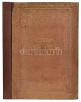 Stieler&#039;s Schulatlas über alle Theile der Erde und über das Weltgebäude. Szerk.: Berghaus, Hermann. Gotha - Wien, 1874, Justus Perthes. Hiánytalan. Erősen kopott félvászon kötésben, egyébként jó állapotban.