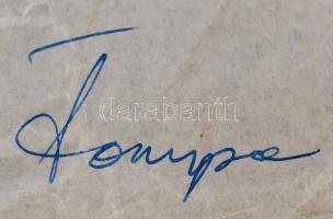 Tompa László (1883-1964), költő, műfordító: 5 versének gépirata 2 oldalon a költő sajátkezű javításá...