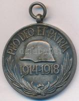 1929. "Magyar Háborús Emlékérem kardokkal, sisakkal" ezüstözött Br kitüntetés mellszalag n...