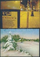 ~1280 db modern üdvözlő (~500 db) és reklám (~780) képeslap tétel, főleg magyar kevés külföldivel, a...