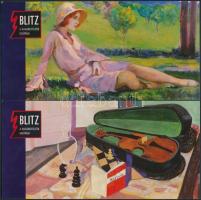 ~1280 db modern üdvözlő (~500 db) és reklám (~780) képeslap tétel, főleg magyar kevés külföldivel, a...