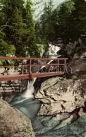 Tátra, Tarpatak felső vízesés, kiadja Cattarino S. / waterfall (EK)