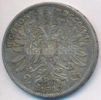 Ausztria 1912. 2K Ag "Ferenc József" T:2,2- patina
Austria 1912. 2 Corona Ag "Franz ...