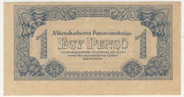 1944. 1P "V.H." alapnyomat függőleges!, igen erősen felfelé csúszott nyomat T:I
