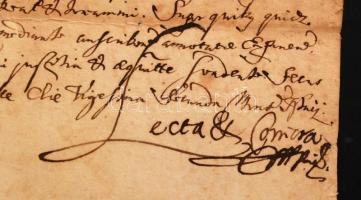 1677 Kelementelke (ma: Călimăneşti, Románia), I. Apafi Mihály adománylevele Sükösd István és feleség...