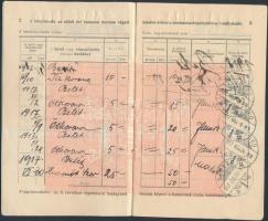 1917 Ortutay Gyula (1910-1978) néprajztudós, politikus postatakarékpénztári betétkönyvecskéje