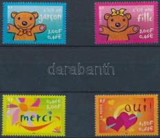 Greeting stamp set, Üdvözlő bélyeg sor