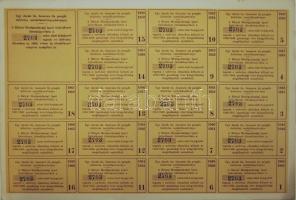 1944. "Bátyai Mezőgazd. Ipari Szövetkezet" 10P üzletrész