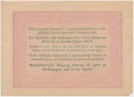 1848. 5Ft "Kossuth bankó" vörösesbarna T:III szép papír