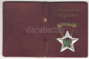 1953. Sztahanovista igazolvány