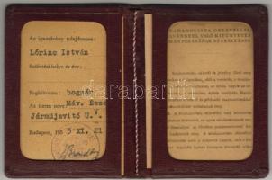 1953. Sztahanovista igazolvány