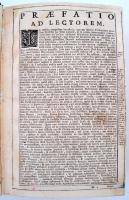 [Biblia Sacra]. h. n., [cca 1592(?)], k. n. Későbbi kopott félvászon kötésben, címlapja hiányzik, re...