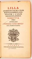 Csokonai Vitéz Mihály: Lilla. Anakreoni dalok. Ódák. Marosvásárhelyi gondolatok. A lélek halhatatlan...